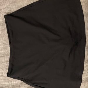Girlfriend Collective Black Skort